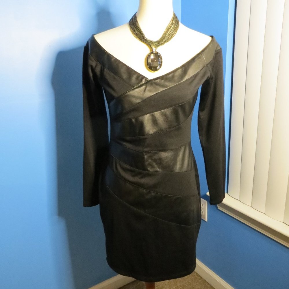 Women's Long Sleeve Black Dress